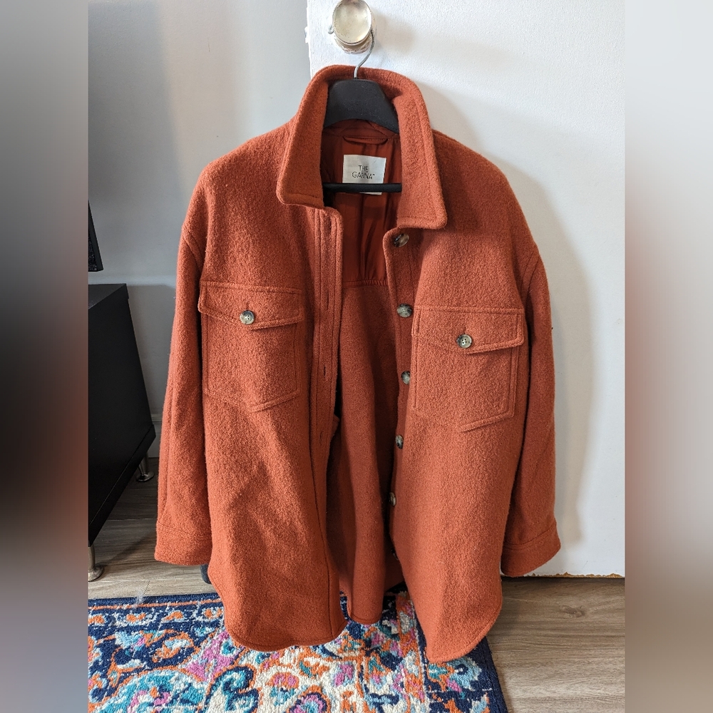 Aritzia Wilfred Free Ganna Shacket Jacket